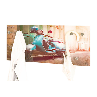 Artikelbild 3 für HAKU Möbel Wandgarderobe 17991 Motiv Metall 6 Haken 70,0 x 30,0 cm, Artikelnummer 551533