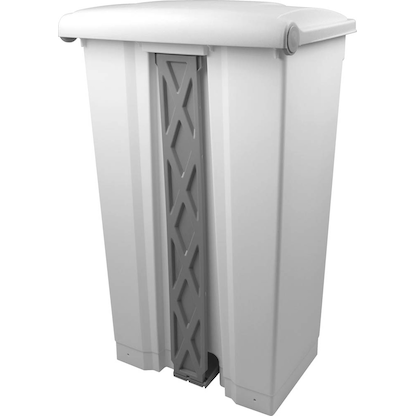 Artikelbild 3 für helit Mülleimer 90,0 l weiß, Artikelnummer 356079