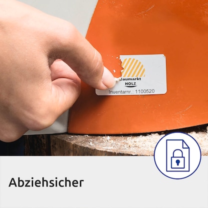 Artikelbild 8 für 480 AVERY Zweckform abziehsichere Folienetiketten L6146-20 weiß 63,5 x 33,9 mm, Artikelnummer 896936