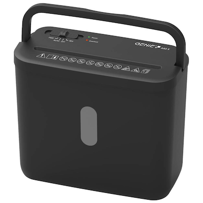 Artikelbild 6 für GENIE 440 X Aktenvernichter mit Partikelschnitt P-4, 4 x 38 mm, bis 4 Blatt, schwarz, Artikelnummer 220289