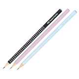 Artikelbild 1 für FABER-CASTELL Sparkle New Harmony Bleistifte B rose shadows, sky blue, schwarz, 3 St., Artikelnummer 278166