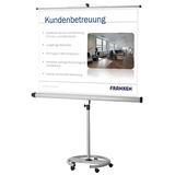 Artikelbild 1 für FRANKEN Stativleinwand MOBIL 1:1, 200 x 200 cm Projektionsfläche, Artikelnummer 445787