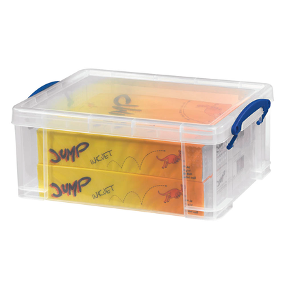 Artikelbild 4 für Really Useful Box Aufbewahrungsbox 9,0 l transparent 39,5 x 25,5 x 15,5 cm, Artikelnummer 253856