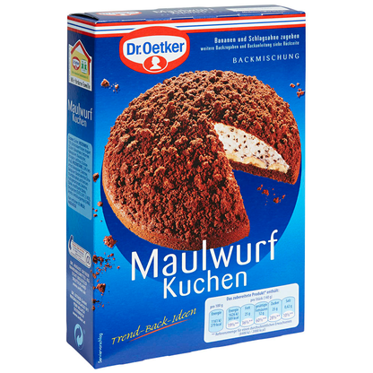 Artikelbild 3 für Dr. Oetker Maulwurf Kuchen Backmischung 435,0 g, Artikelnummer 195703