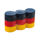 Artikelbild 1 für Werola Krepppapier Dekobänder Deutschland farbsortiert 38 g/qm 3 Rollen, Artikelnummer 457434