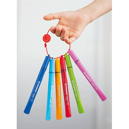 Artikelbild 3 für STABILO Cappi Filzstifte farbsortiert, 24 St., Artikelnummer 108561