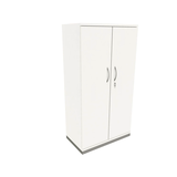 Artikelbild 1 für fm Aktenschrank Sidney, 4260429763535 weiß 3 Fachböden 80,0 x 44,2 x 151,7 cm, Artikelnummer 410351