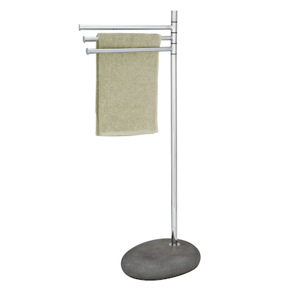 Artikelbild 19 für WENKO Handtuchständer Pebble silber/grau, Artikelnummer 808227