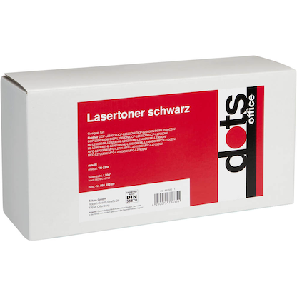 Artikelbild 2 für dots schwarz Toner kompatibel zu brother TN2310, Artikelnummer 891552