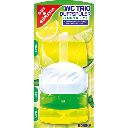 Artikelbild für GUT&GÜNSTIG TRIO WC-Duftspüler Lemon & Lime, 3,0 St., Artikelnummer 988061