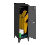 Artikelbild 1 für Simonrack Spind SIMONLOCKER DISM SINGLE anthrazit 8425437120336, 1 Schließfach 30,0 x 50,0 x 101,5 cm, Artikelnummer 355729