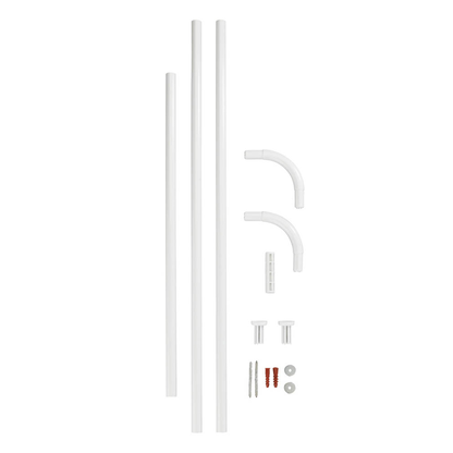 Artikelbild 6 für WENKO Metall Duschvorhangstange L-Form, Artikelnummer 664567