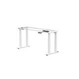 Artikelbild 1 für FlexiSpot E7 Plus elektrisch höhenverstellbares Schreibtischgestell weiß ohne Tischplatte, Kufen-Gestell weiß 99,0 - 159,0 x 68,0 cm, Artikelnummer 656529