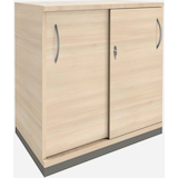 Artikelbild 1 für fm Schiebetürenschrank Sidney, 4260267327715 akazie 1 Fachboden 80,0 x 44,2 x 78,1 cm, Artikelnummer 352627