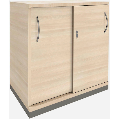 Artikelbild für fm Schiebetürenschrank Sidney, 4260267327715 akazie 1 Fachboden 80,0 x 44,2 x 78,1 cm, Artikelnummer 352627