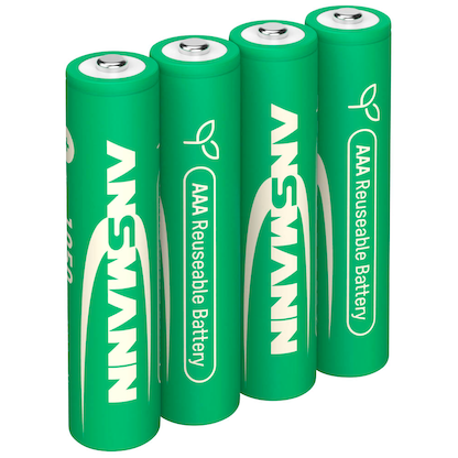 Artikelbild 10 für 4 ANSMANN Akkus Typ 1050 Micro AAA 1.000 mAh, Artikelnummer 173987