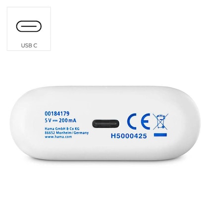 Artikelbild 6 für hama Passion Clear II In-Ear-Kopfhörer weiß, Artikelnummer 287397