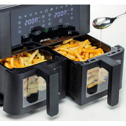 Artikelbild 7 für Ariete Airy Fryer Dual 9 L Heißluftfritteuse, Artikelnummer 368447