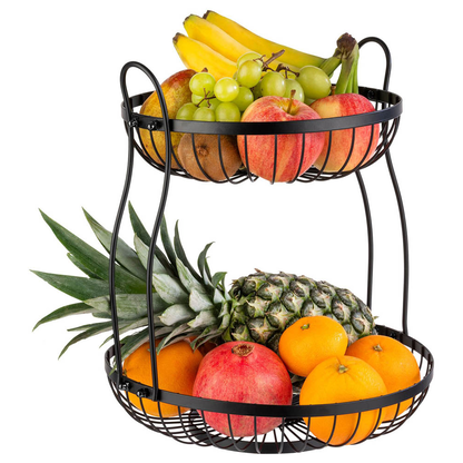 Artikelbild 2 für WESTMARK Obstschale Doppio schwarz, Artikelnummer 548877