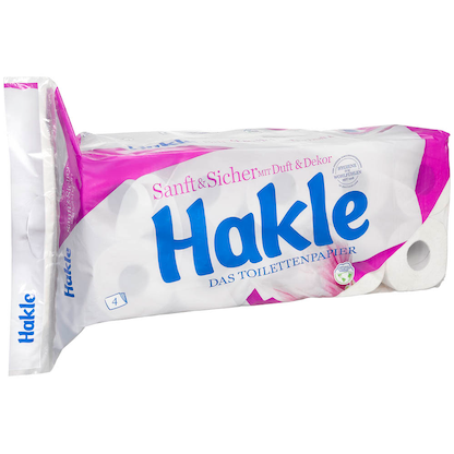 Artikelbild 2 für Hakle Toilettenpapier Sanft & sicher 4-lagig, 20 Rollen, Artikelnummer 539009