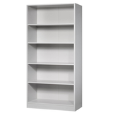 Artikelbild 1 für HAMMERBACHER Aktenregal 6400 lichtgrau 100,0 x 40,0 x 200,4 cm, Artikelnummer 861075