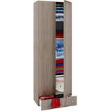 Artikelbild 1 für VCM my office Aktenschrank Vandol, 912197 sonoma-eiche 4 Fachböden 70,0 x 40,0 x 198,0 cm, Artikelnummer 348322