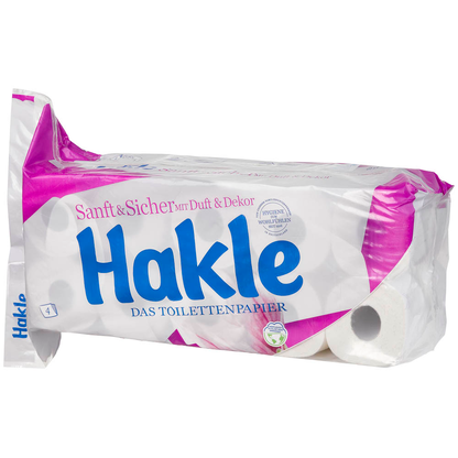 Artikelbild 3 für Hakle Toilettenpapier Sanft & sicher 4-lagig, 20 Rollen, Artikelnummer 539009
