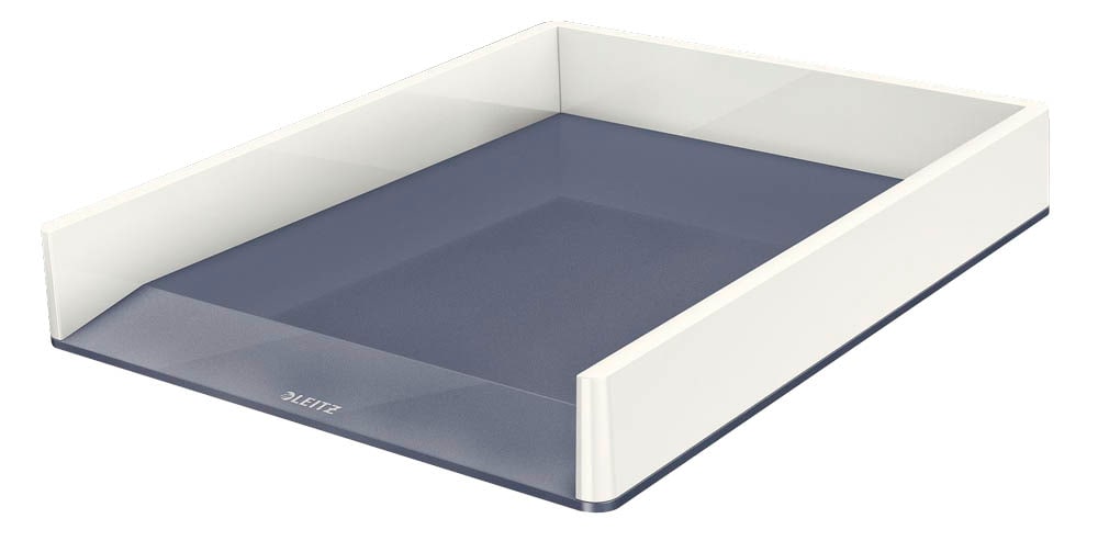 Leitz Wow Schreibtisch-Accessoires Set – 5-teilig, Perlweiß/Grau – Stilvolles Bürozubehör Für Jeden Arbeitsplatz