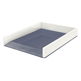 Artikelbild 1 für AKTION: LEITZ Briefablage WOW Duo Colour perlweiß/grau mit Prämie nach Registrierung, Artikelnummer 313484