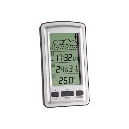 Artikelbild 9 für TFA® AXIS 35.1079 Wetterstation silber, Artikelnummer 914775