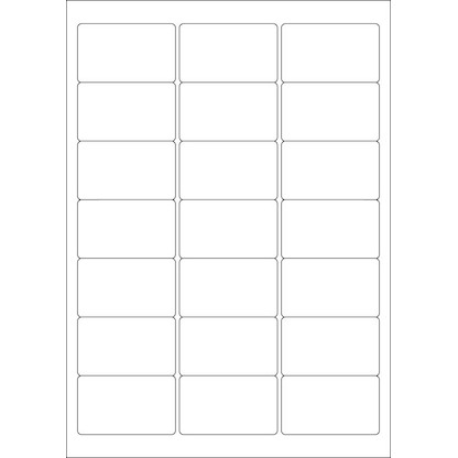 Artikelbild 7 für 525 HERMA Adressetiketten 5074 weiß 63,5 x 38,1 mm, Artikelnummer 191049