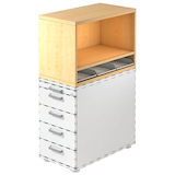 Artikelbild 1 für HAMMERBACHER Container-Aufsatz ahorn 42,8 x 80,0 x 53,0 cm, Artikelnummer 500569