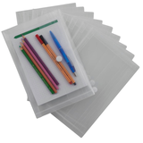 Artikelbild 1 für 10 EICHNER Dokumententaschen DIN A5 transparent glatt, Artikelnummer 322323