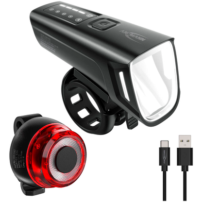 Artikelbild 5 für ANSMANN LED Fahrradbeleuchtung schwarz, Artikelnummer 105918