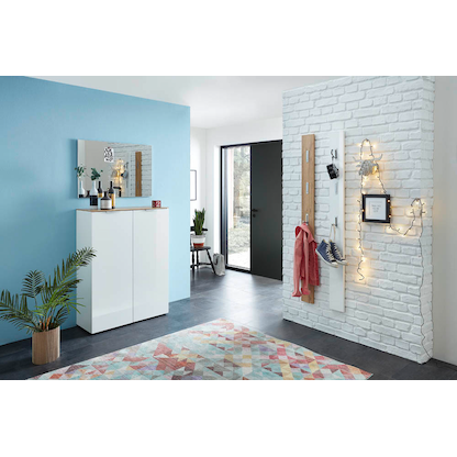 Artikelbild 2 für GERMANIA Wandgarderobe 3348-243 eiche Holz 3 Haken 15,0 x 170,0 cm, Artikelnummer 501419