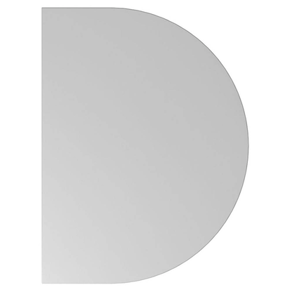 Artikelbild für HAMMERBACHER Anbautisch höhenverstellbar JA60 lichtgrau, silber halbrund 60,0 x 80,0 x 65,5 - 82,5 cm, Artikelnummer 863790