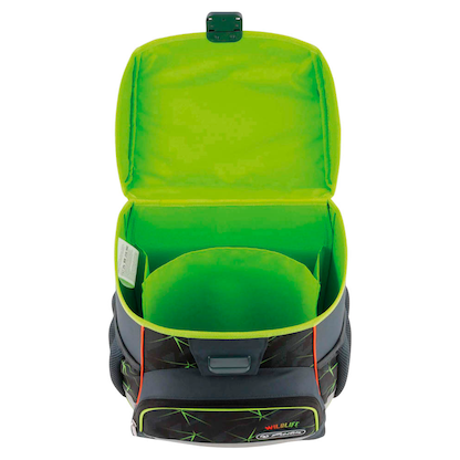 Artikelbild 5 für herlitz Schulranzen-Set Loop Plus Wild Life Kunstfaser grau, Artikelnummer 271488