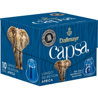 Artikelbild 4 für Dallmayr Capsa Lungo Selektion Africa Kaffeekapseln, Arabica- und Robustabohnen 10 Portionen, Artikelnummer 339931