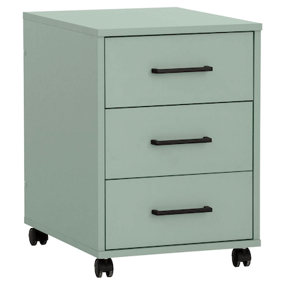 Artikelbild 6 für MÖBELPARTNER Ruby Rollcontainer pastellgrün 3 Auszüge 40,1 x 50,0 x 57,0 cm, Artikelnummer 323806