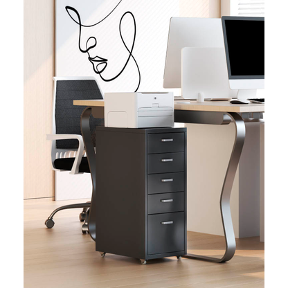 Artikelbild 3 für FlexiSpot Rollcontainer schwarz 5 Auszüge 28,0 x 41,0 x 69,0 cm, Artikelnummer 656409