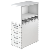 Artikelbild 1 für HAMMERBACHER Container-Aufsatz weiß 42,8 x 80,0 x 53,0 cm, Artikelnummer 500579