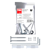 Artikelbild 1 für TOX Kipp Stopp 01160132 Möbel-Kippsicherung-Set, 48-teilig, Artikelnummer 560536