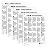 Artikelbild 1 für 5 LEITZ Reinigungsblätter für Laminiergeräte glänzend für A3, A4, Artikelnummer 650178