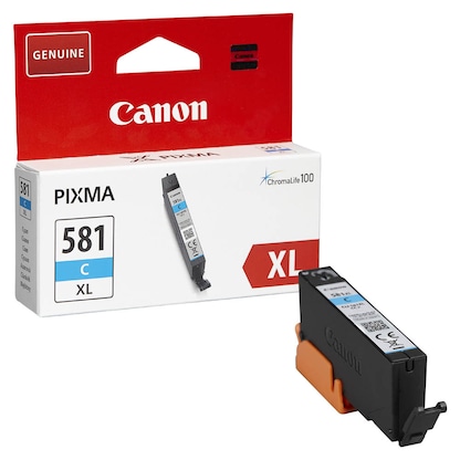 Artikelbild 9 für Canon CLI-581 XL C cyan Druckerpatrone, Artikelnummer 437083