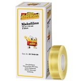 Artikelbild 1 für office discount Klebefilm transparent 19,0 mm x 33,0 m 8 Rollen, Artikelnummer 357848