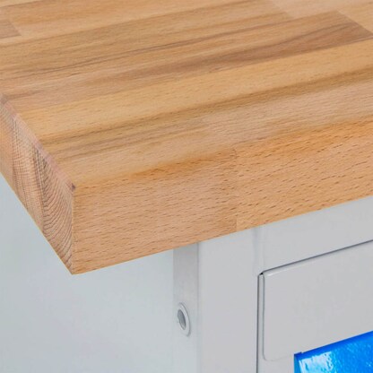 Artikelbild 5 für ADB Werkbank lichtgrau, lichtblau 130,0 x 60,0 x 82,7 cm, Artikelnummer 892964