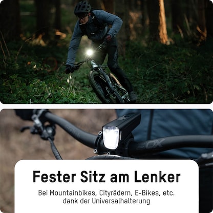 Artikelbild 8 für ANSMANN LED Fahrradbeleuchtung schwarz, Artikelnummer 105918
