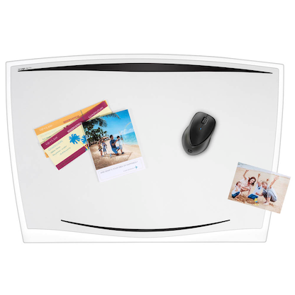 Artikelbild für cep Schreibtischunterlage Ice Black transparent/schwarz Kunststoff 64,2 x 43,8 cm, 1 St., Artikelnummer 260310