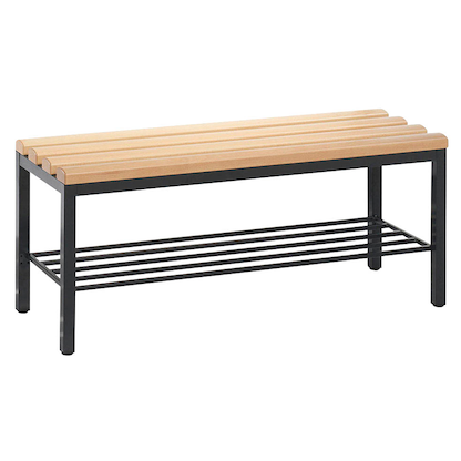 Artikelbild für CP Garderobenbank mit Schuhrost Basic 8050-010 S10001 buche Holz 100,0 cm, Artikelnummer 521930