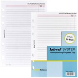 Artikelbild 1 für 50 bind Ringbuch-Ergänzungsblätter Notizen A5, Artikelnummer 794347